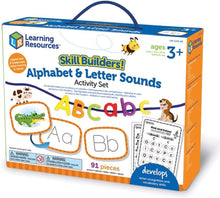 Learning Resources Skill Builders! Alphabet & Letter Sounds Activity Set - ABC School Supplies