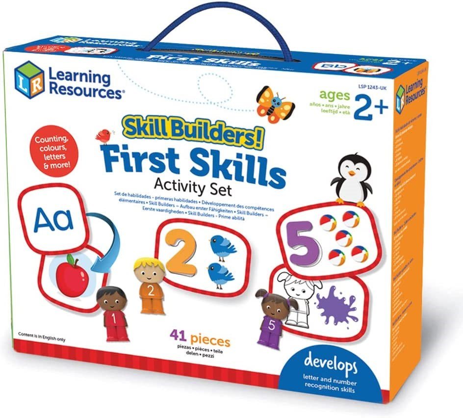 Learning Resources Skill Builders! First Skills Activity Set - ABC School Supplies