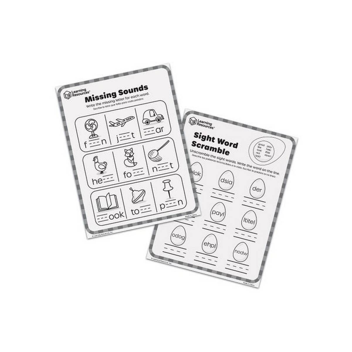 Learning Resources Skill Builders! Phonics & Reading Activity Set - ABC School Supplies