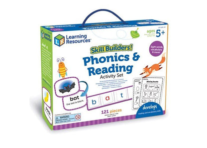 Learning Resources Skill Builders! Phonics & Reading Activity Set - ABC School Supplies