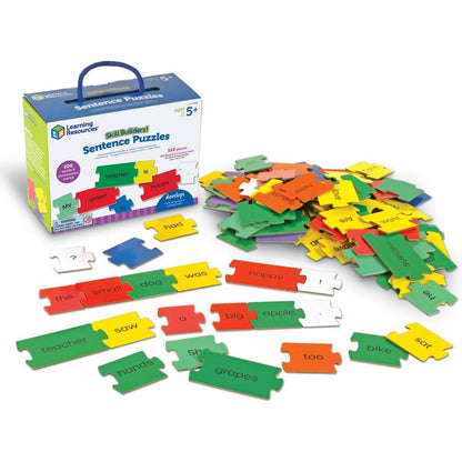 Learning Resources Skill Builders! Sentence Puzzles - ABC School Supplies