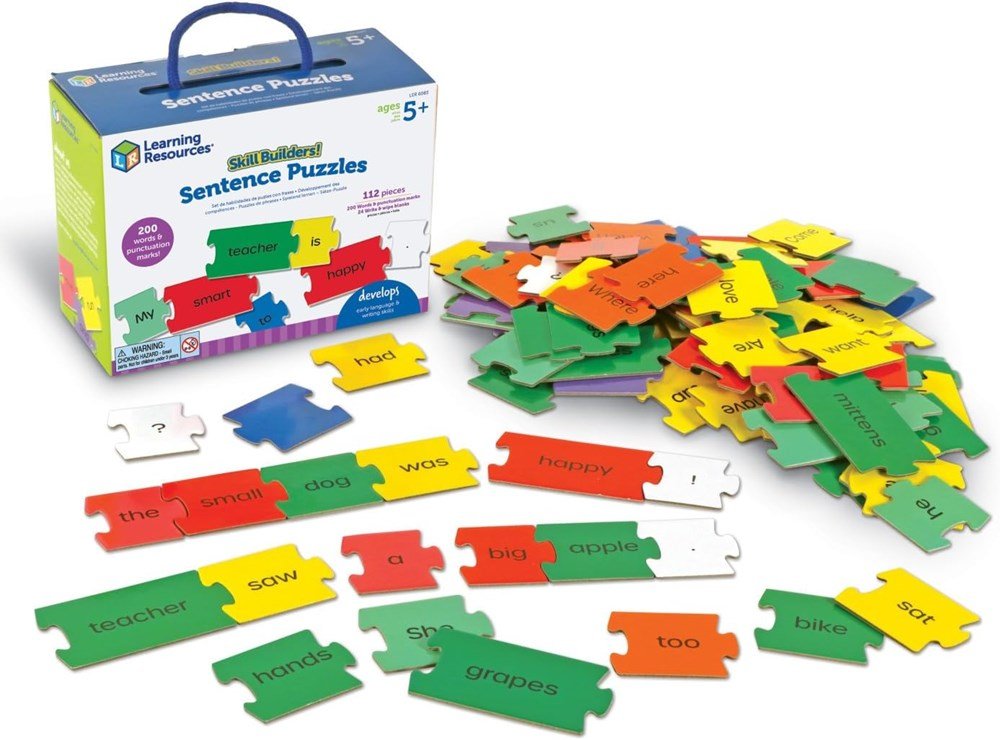 Learning Resources Skill Builders! Sentence Puzzles - ABC School Supplies
