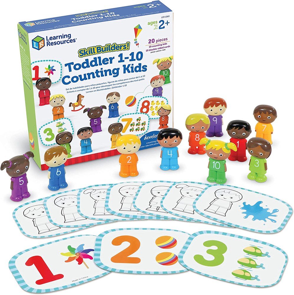 Learning Resources Skill Builders! Toddler 110 Counting Kids - ABC School Supplies