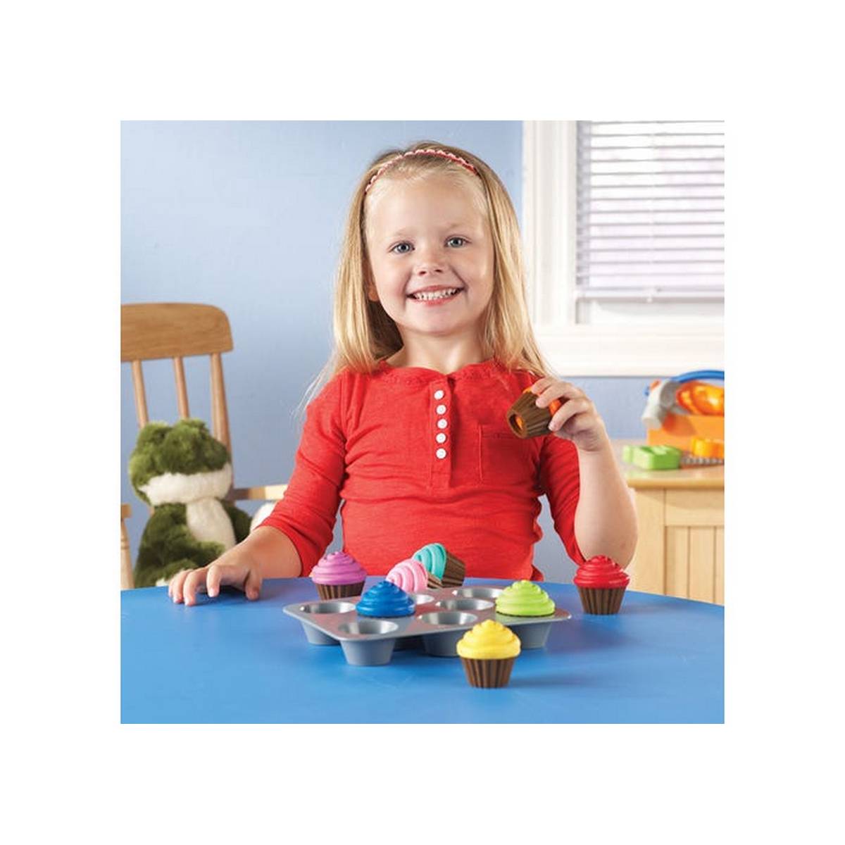 Learning Resources Smart Snacks® Shape Sorting Cupcakes - ABC School Supplies