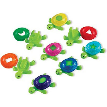 Learning Resources Smart Splash® Shape Shell Turtles (Set Of 16) - ABC School Supplies
