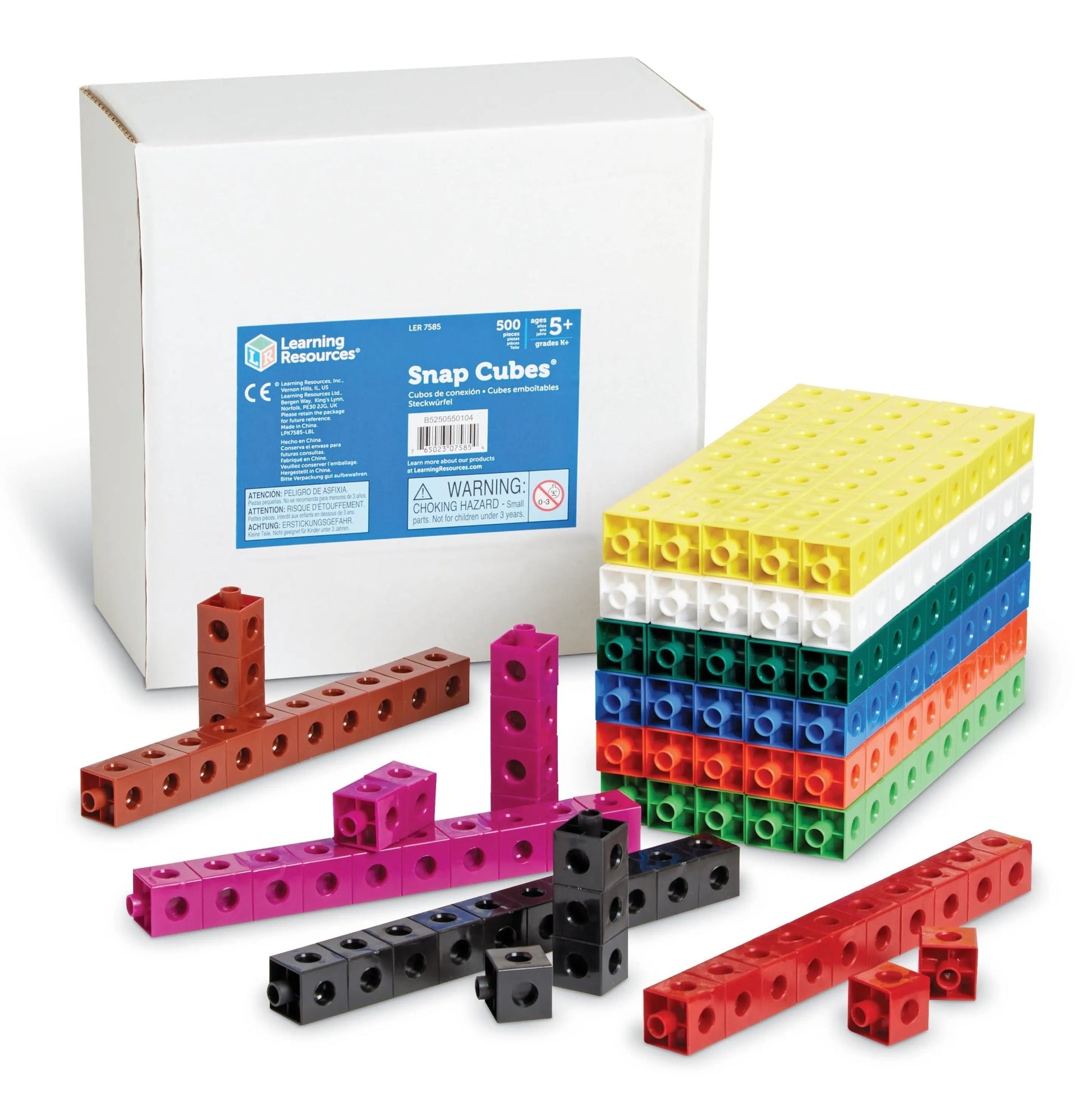 Learning Resources Snap Cubes® (Set Of 500) - ABC School Supplies