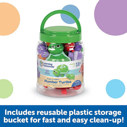 Learning Resources Snapnlearn™ Number Turtles - ABC School Supplies