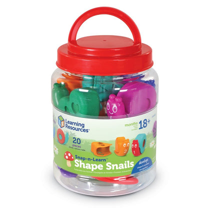 Learning Resources Snapnlearn™ Shape Snails - ABC School Supplies