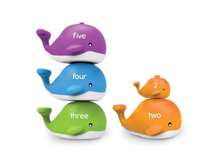 Learning Resources Snapnlearn™ Stacking Whales - ABC School Supplies