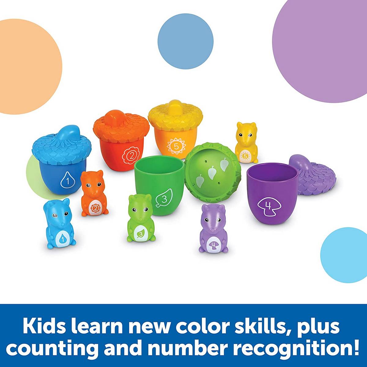 Learning Resources Snapnlearn™ Surprise Squirrels - ABC School Supplies