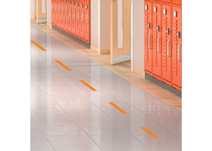 Learning Resources Social Distancing Floor Decals - Dashes (Set Of 10) - ABC School Supplies