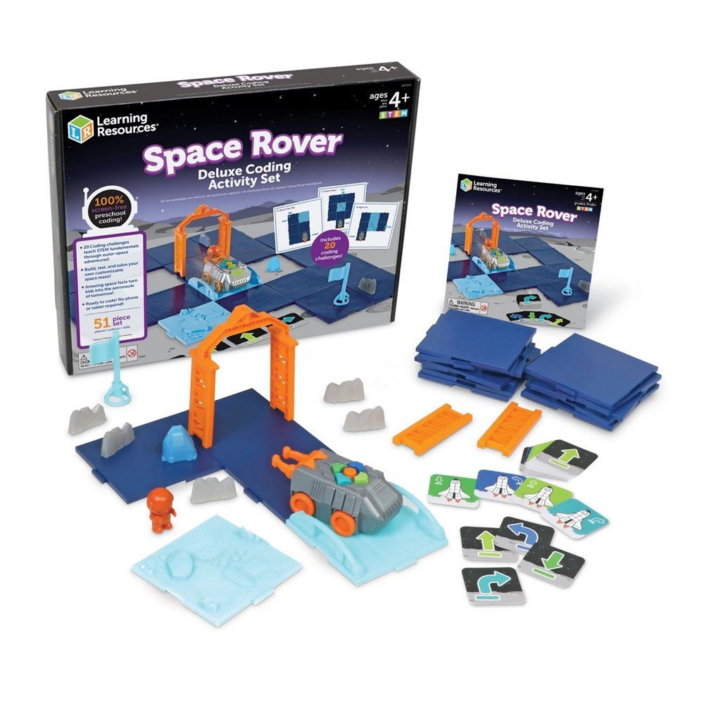 Learning Resources Space Rover Deluxe Coding Activity Set - ABC School Supplies