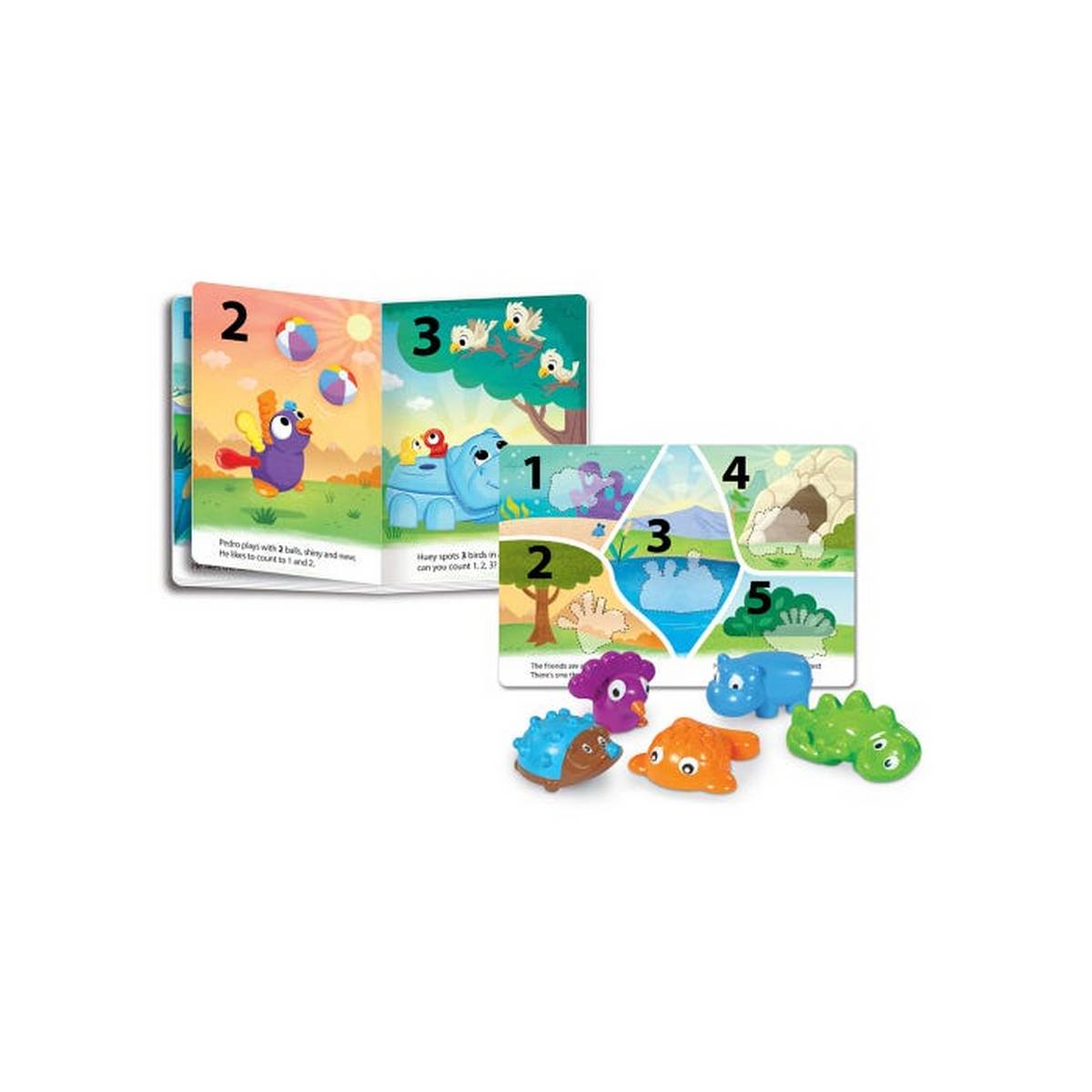 Learning Resources Spike And Friends Colors & Counting Book Set - ABC School Supplies