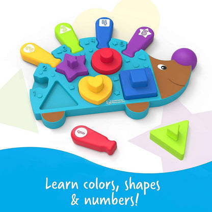 Learning Resources Spike The Fine Motor Hedgehog® Puzzle Playmate - ABC School Supplies