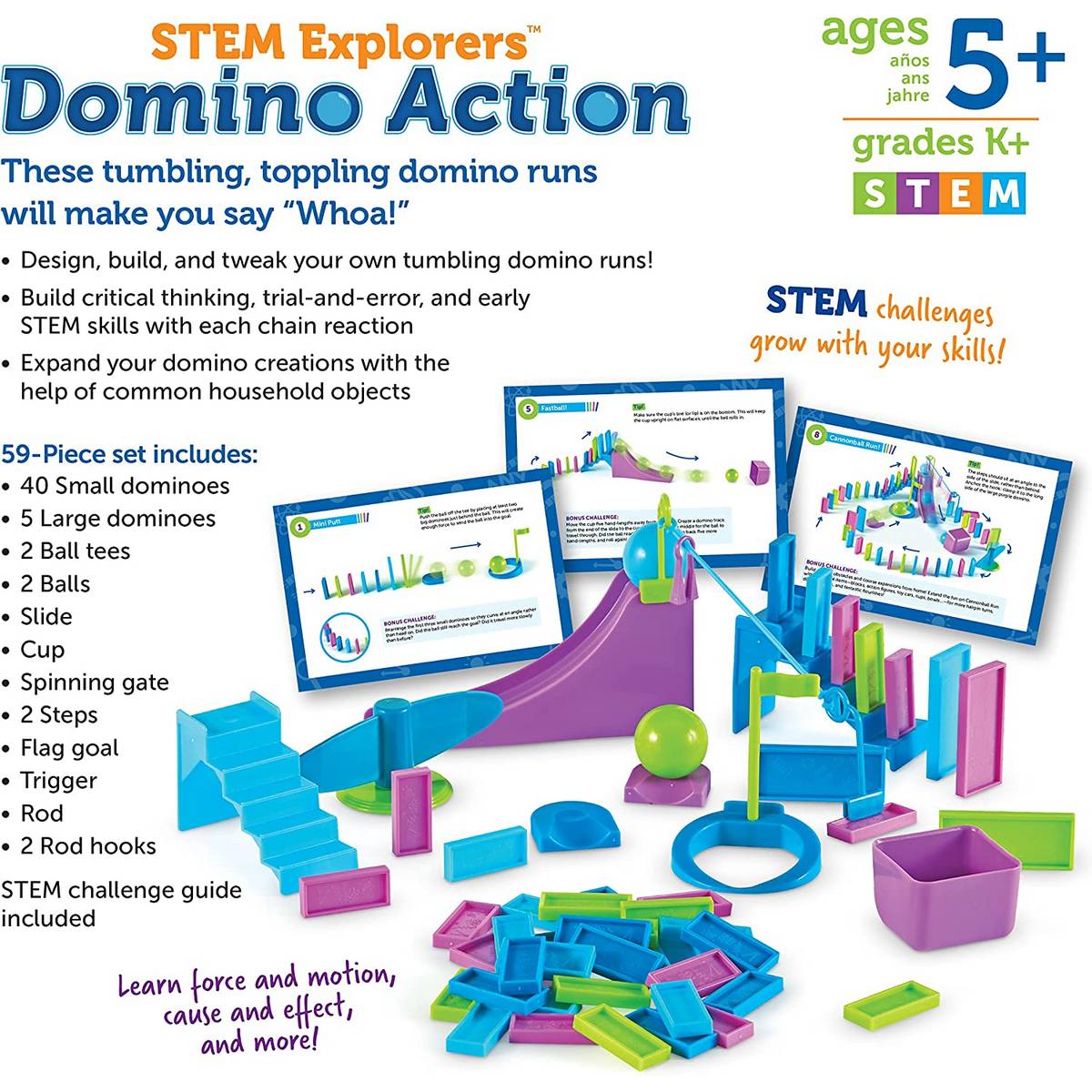 Learning Resources Stem Explorers Domino Dash - ABC School Supplies