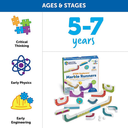 Learning Resources Stem Explorers™ Marble Runners - ABC School Supplies