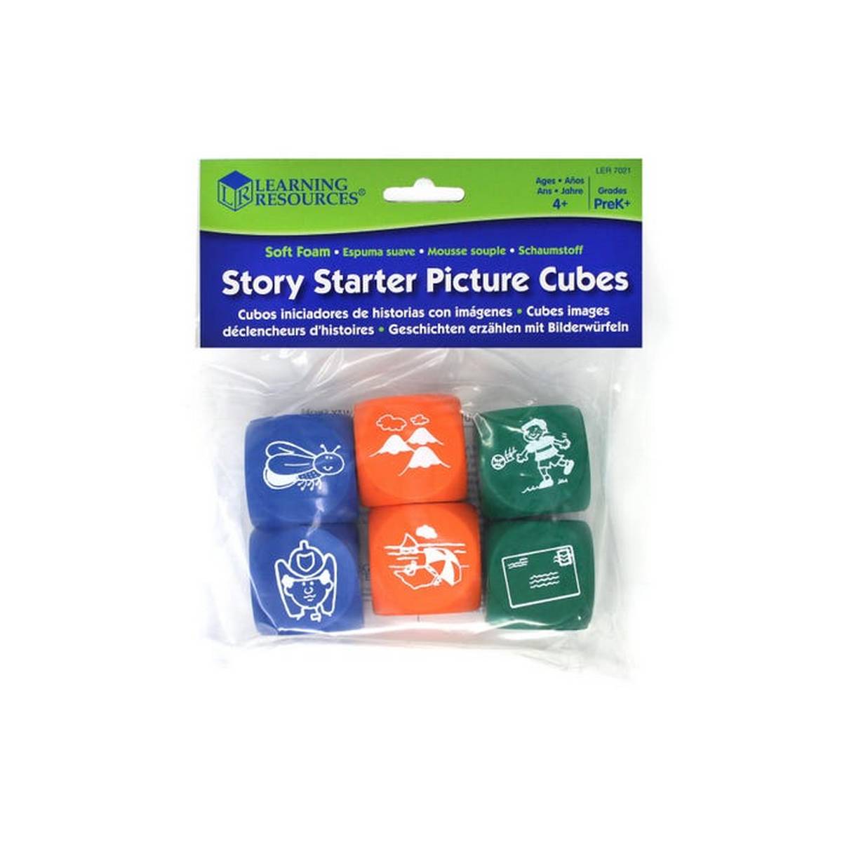Learning Resources Story Starter Picture Cubes - ABC School Supplies