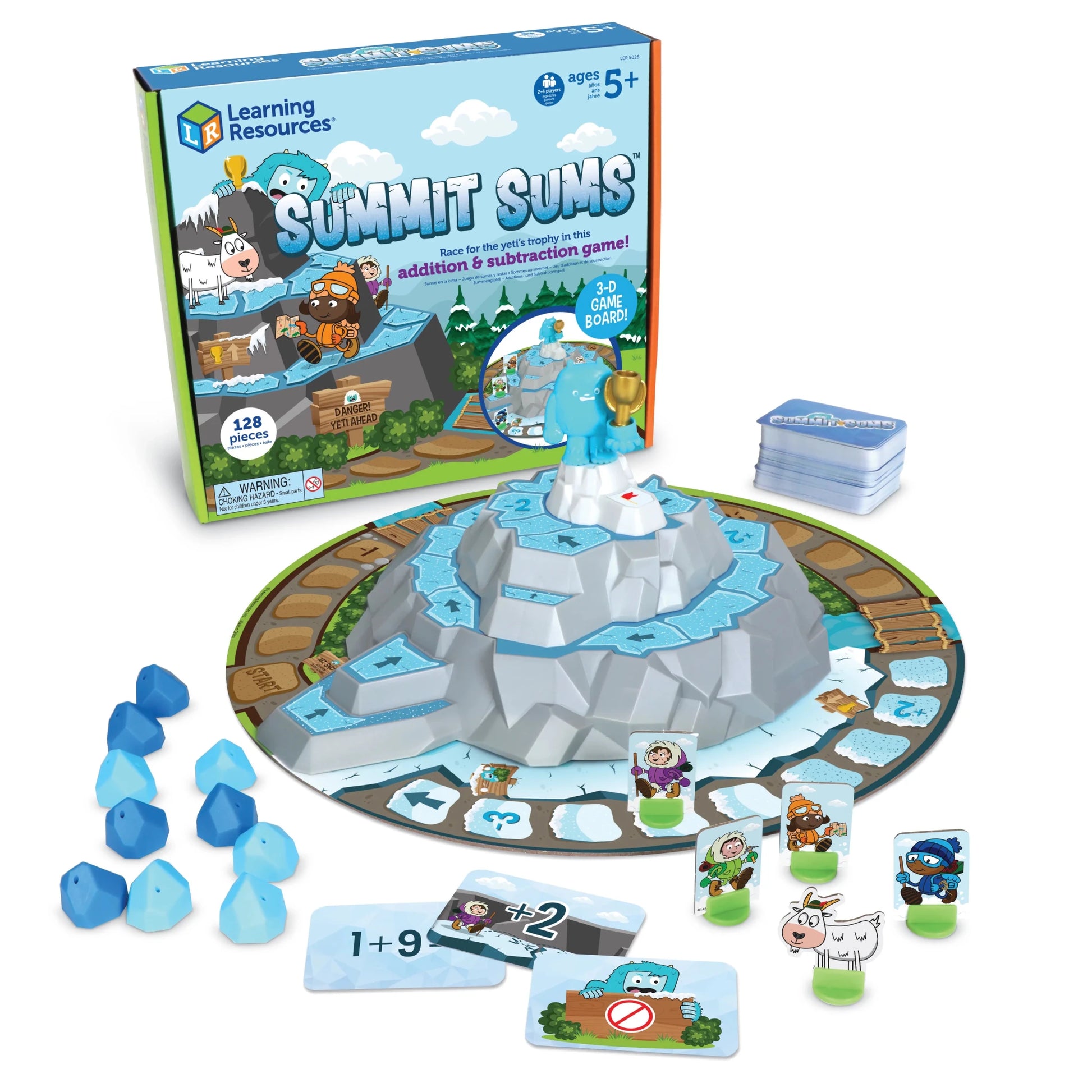 Learning Resources Summit Sums - A 3-D Math Challenge Game - ABC School Supplies