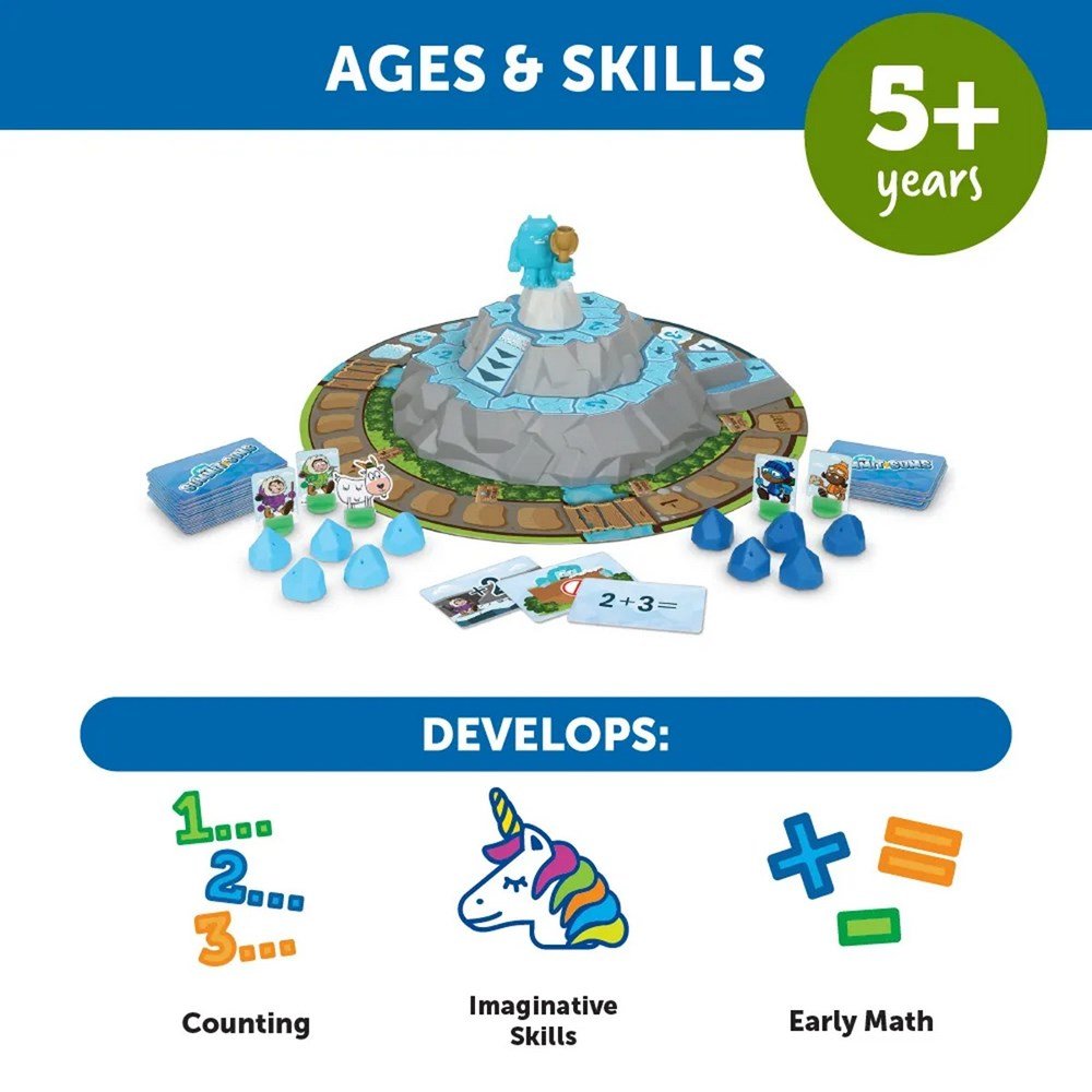 Learning Resources Summit Sums™ Addition & Subtraction Game - ABC School Supplies
