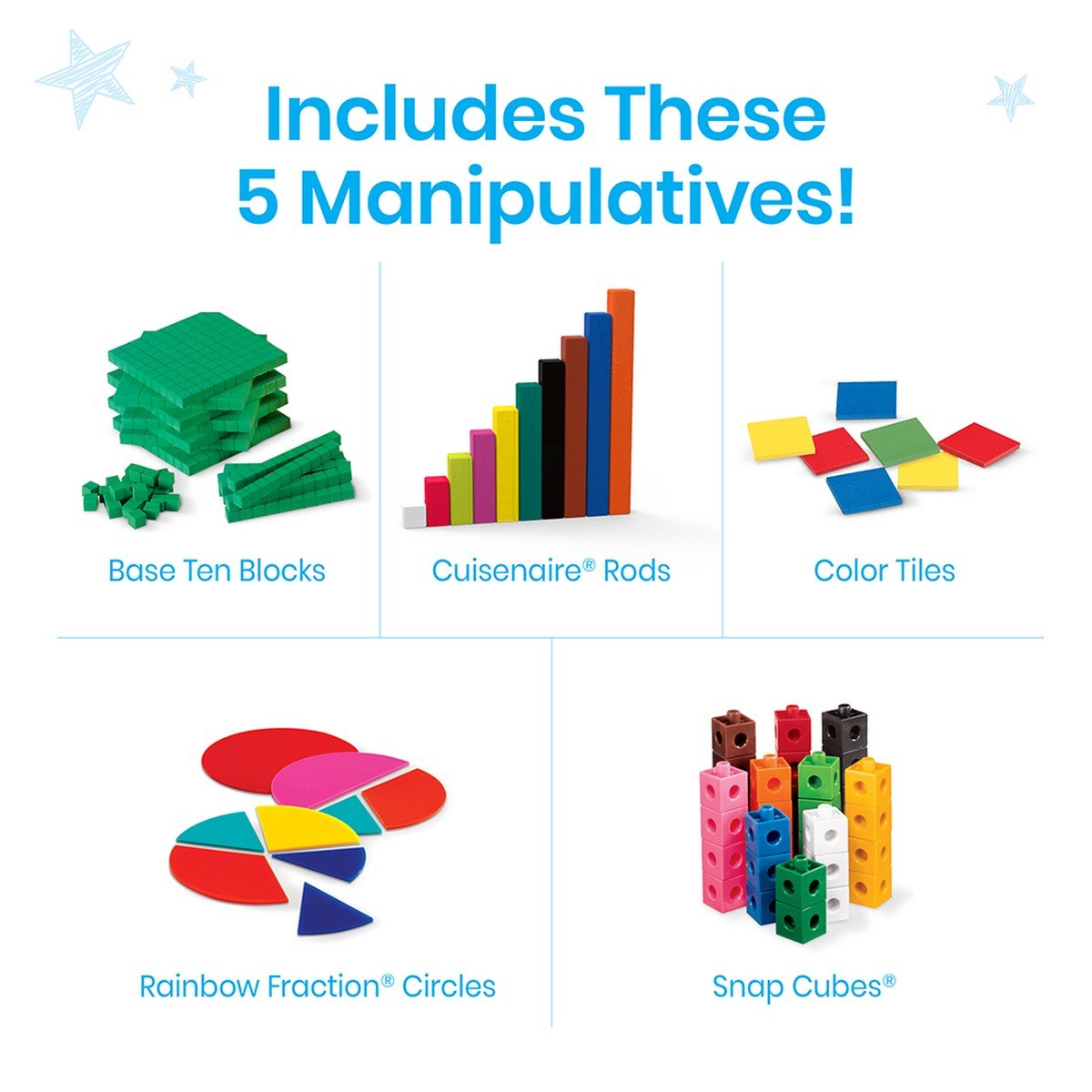 Learning Resources Takehome Manipulative Kit (Ages 810) - ABC School Supplies