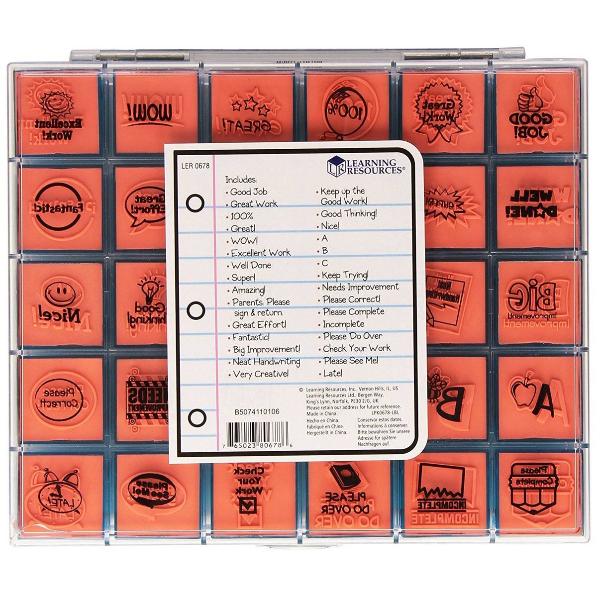 Learning Resources Teacher Incentive Stamps - ABC School Supplies