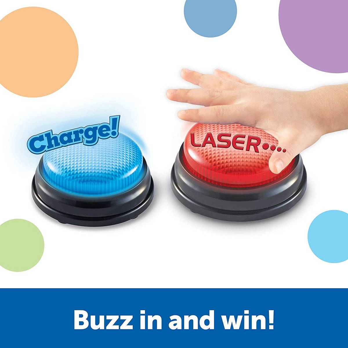 Learning Resources Team Answer Buzzers Set of 8 - ABC School Supplies