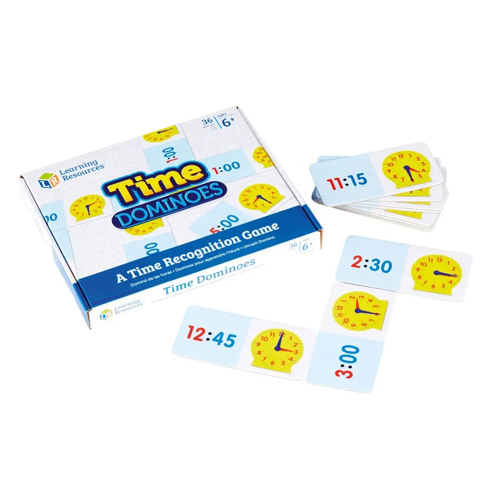 Learning Resources Time Dominoes - ABC School Supplies