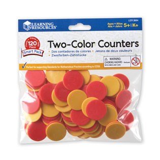 Learning Resources Two Colour Counters (Red & Yellow) Smart Pack (Set Of 120) - ABC School Supplies