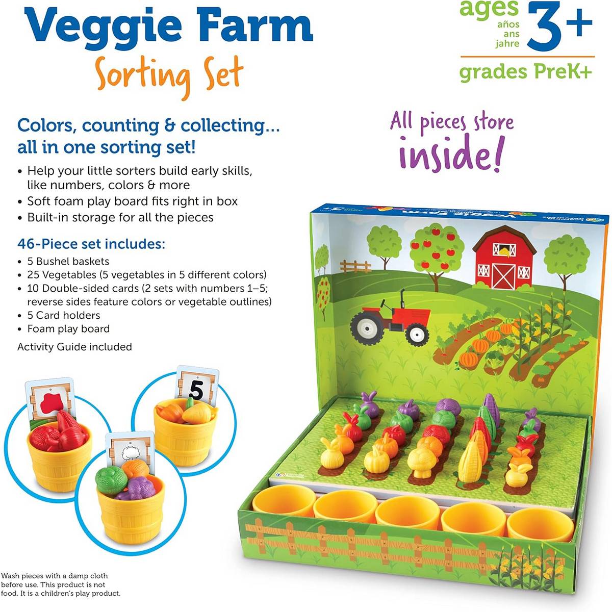 Learning Resources Veggie Farm Sorting Set - ABC School Supplies