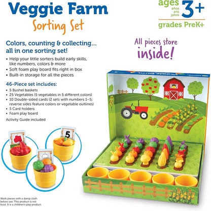Learning Resources Veggie Farm Sorting Set - ABC School Supplies