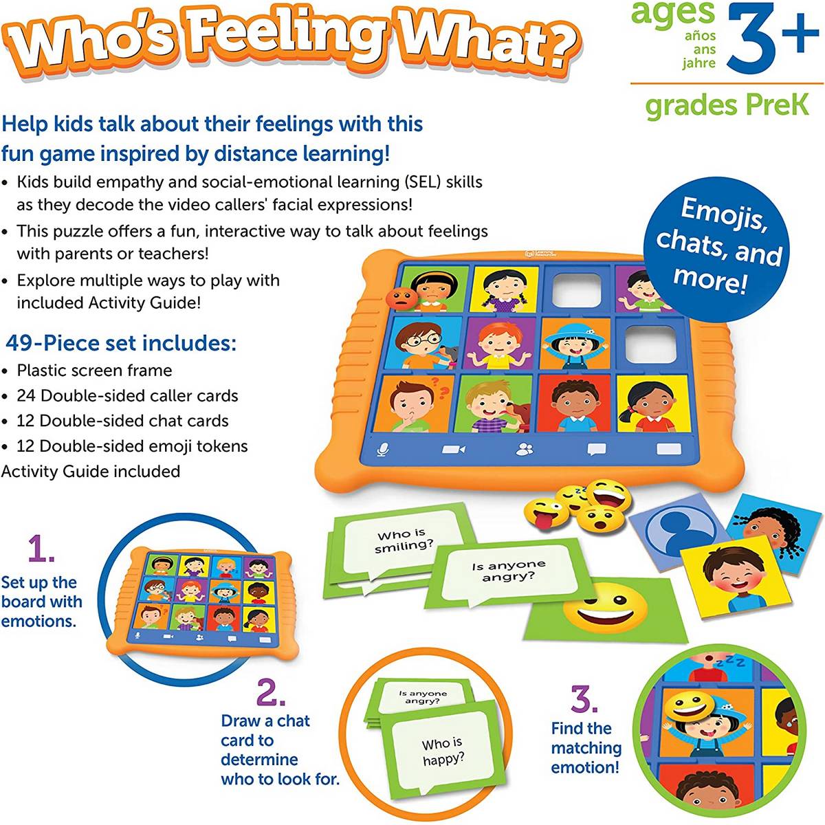 Learning Resources Who's Feeling What? - ABC School Supplies