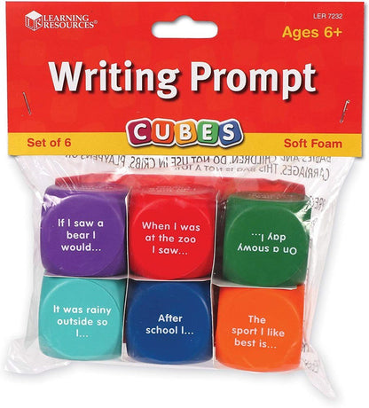 Learning Resources Writing Prompt Cubes - ABC School Supplies