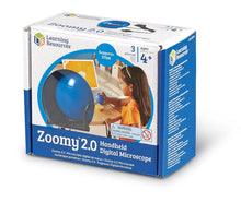 Learning Resources Zoomy™ 2.0 Handheld Digital Microscope (Blue) - ABC School Supplies