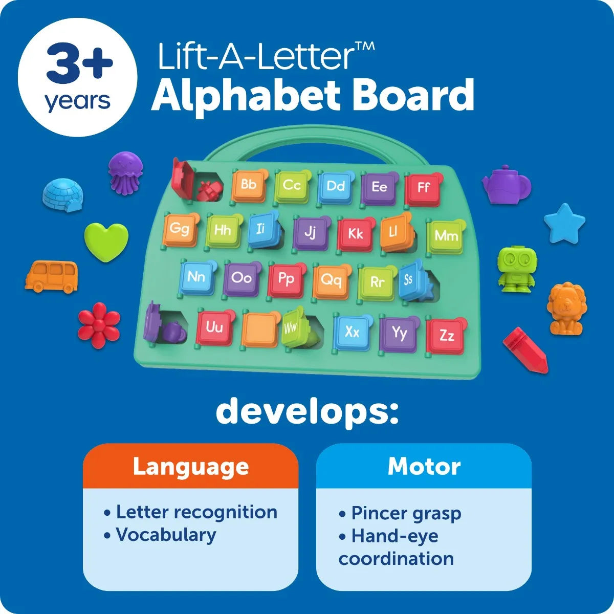 Learning Resources Lift-a-Letter Alphabet Board