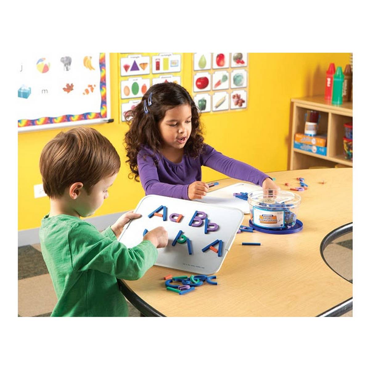 Magnetic Letter Construction