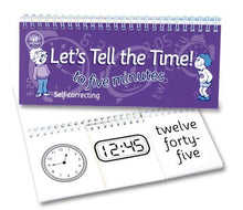 **Let's Tell The Time - 5 Minutes Flip Book - ABC School Supplies