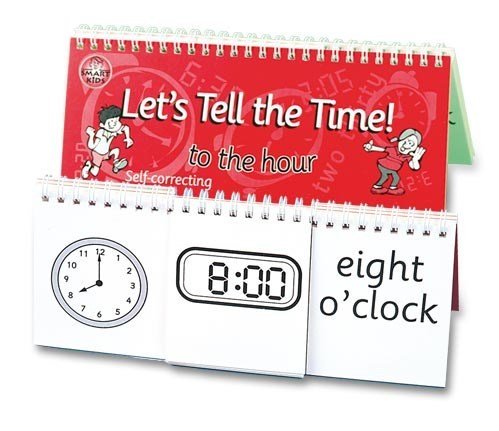 **Let's Tell The Time â€“ Hour Flip Book - ABC School Supplies