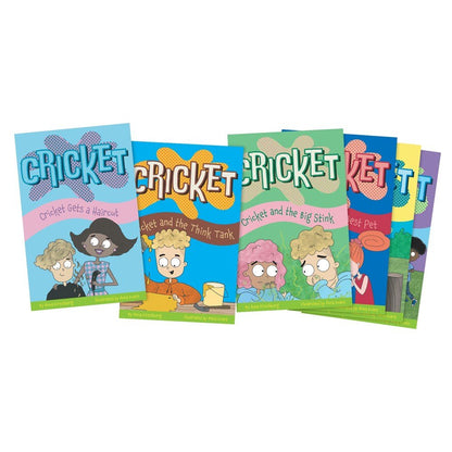 Letters & Sounds Cricket The Kit - Decodable Chapter Books - Boxed Set - ABC School Supplies