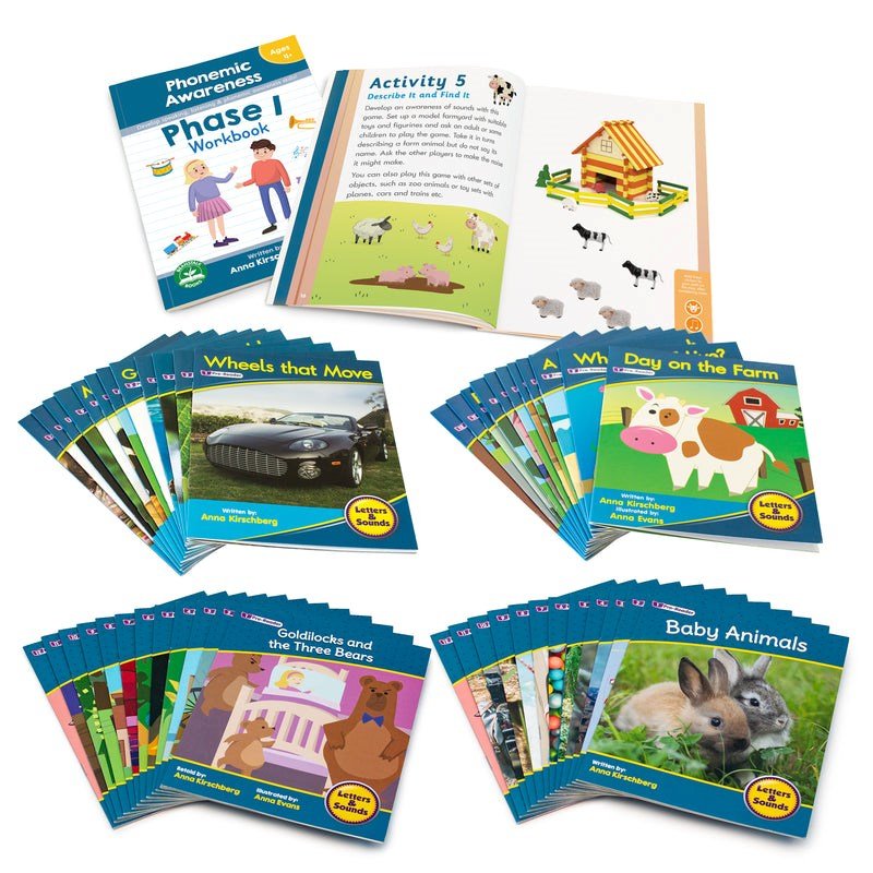 Letters & Sounds Phase 1 Phonemic Awareness Single Kit - ABC School Supplies