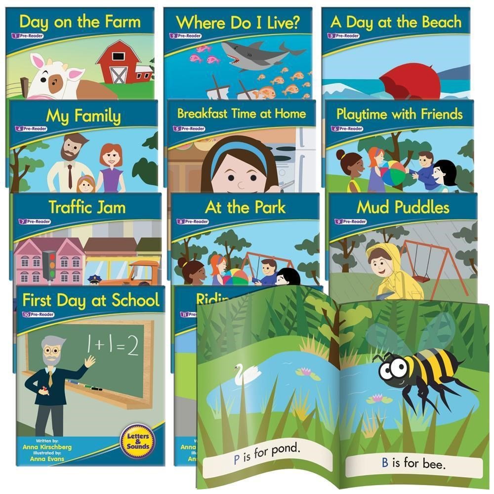 Letters & Sounds Phase 1 Set 1 Fiction - ABC School Supplies