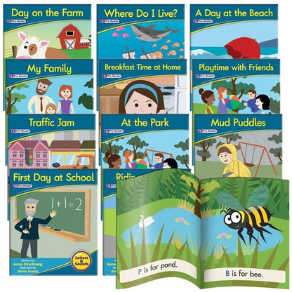Letters & Sounds Phase 1 Set 1 Fiction - ABC School Supplies