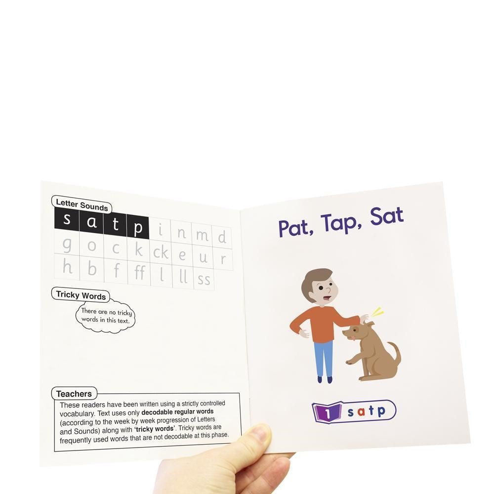 Letters & Sounds Phase 2 Set 1 Fiction - ABC School Supplies