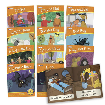 Letters & Sounds Phase 2 Set 2 Fiction - ABC School Supplies