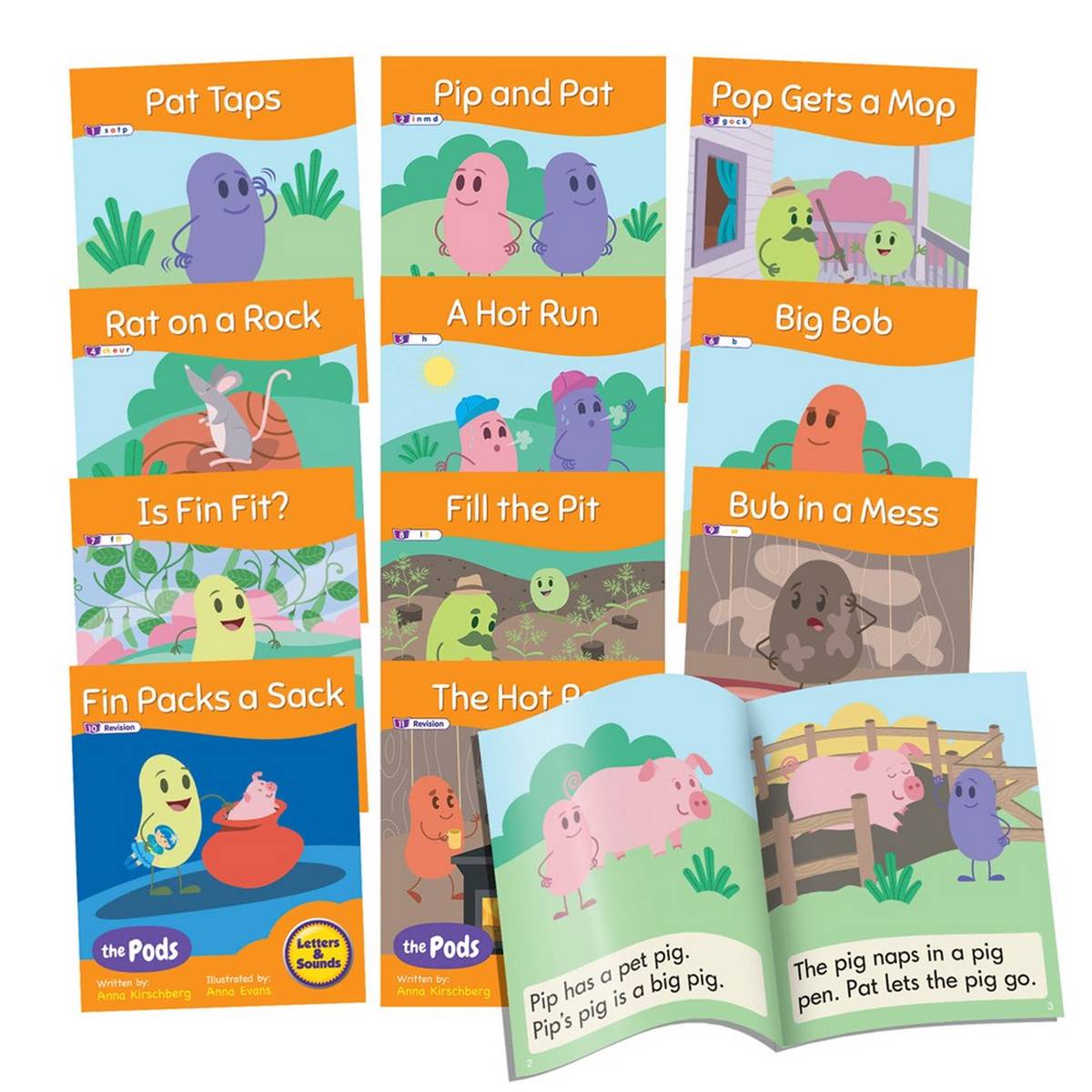 Letters & Sounds Phase 2 The Pods - ABC School Supplies