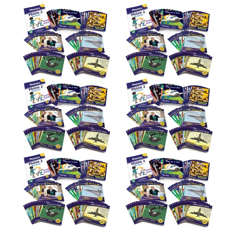 Letters & Sounds Phase 3 Phonics Classroom Kit - ABC School Supplies