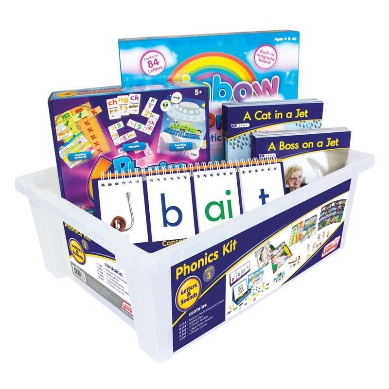 Letters & Sounds Phase 3 - Phonics Kit - ABC School Supplies