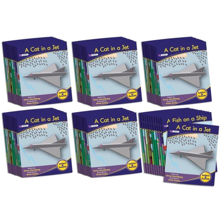 Letters & Sounds Phase 3 Set 1 Fiction - 6 Pack - ABC School Supplies
