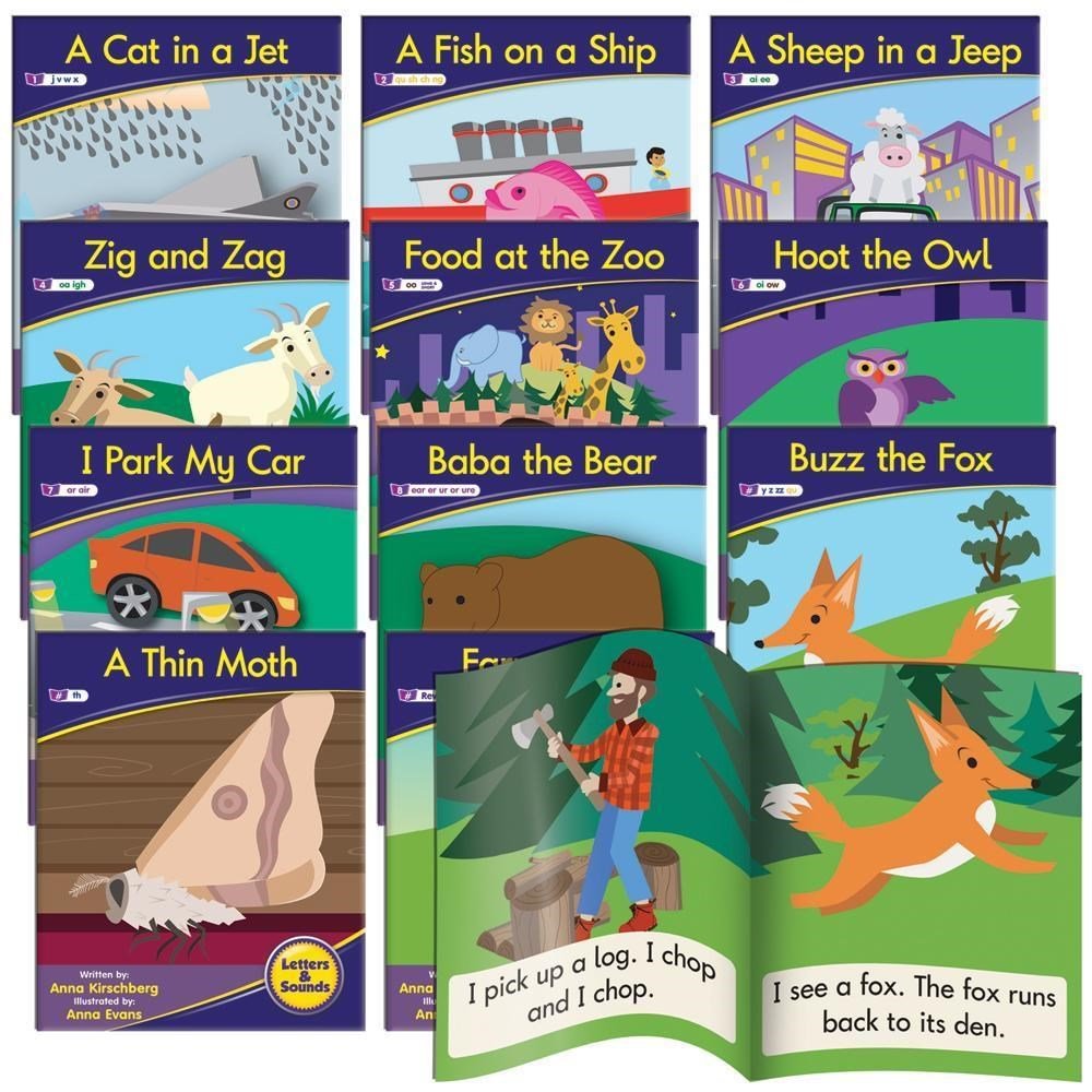 Letters & Sounds Phase 3 Set 1 Fiction - ABC School Supplies