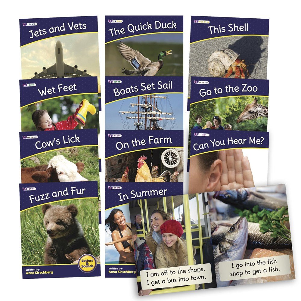 Letters & Sounds Phase 3 Set 2 Non - Fiction - ABC School Supplies