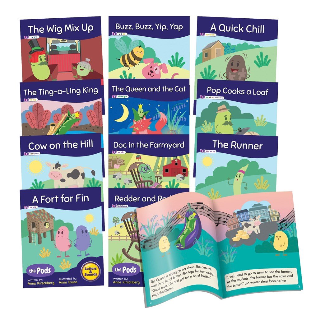 Letters & Sounds Phase 3 The Pods - ABC School Supplies